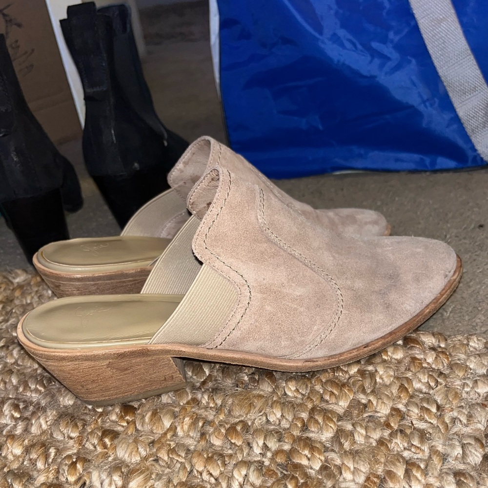 Joie Suede Mules Size 39